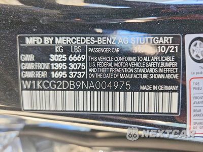 Zdjęcie 13 z 13 samochodu: 2022 MERCEDES-BENZ EQS SEDAN 450+ VIN:W1KCG2DB9NA004975 - miniatura