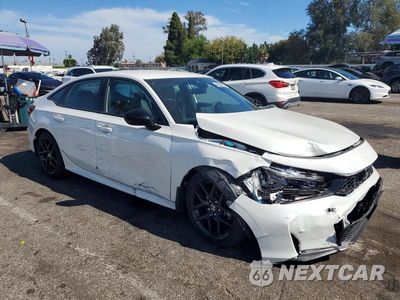 Czwarte zdjęcie samochodu z boku: 2025 HONDA CIVIC SPORT VIN:2HGFE2F59SH586112 - miniatura
