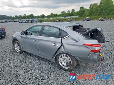 Drugie zdjęcie samochodu z przodu: 2014 NISSAN SENTRA S VIN:3N1AB7APXEY282859 - miniatura