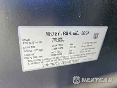 Zdjęcie 12 z 12 samochodu: 2024 TESLA CYBERTRUCK VIN:7G2CEHEE3RA018468 - miniatura