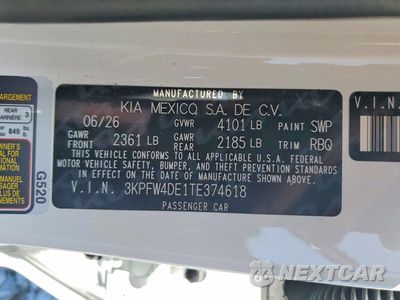 Zdjęcie 13 z 13 samochodu: 2026 KIA K4 GT LINE VIN:3KPFW4DE1TE374618 - miniatura