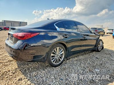 Trzecie zdjęcie samochodu z tyłu: 2021 INFINITI Q50 LUXE VIN:JN1EV7BR4MM754354 - miniatura