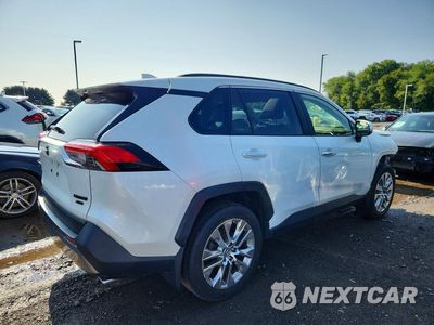 Trzecie zdjęcie samochodu z tyłu: 2019 TOYOTA RAV4 LIMITED VIN:JTMN1RFV2KD506192 - miniatura