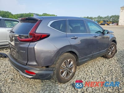 Trzecie zdjęcie samochodu z tyłu: 2022 HONDA CR-V EX VIN:2HKRW2H58NH669855 - miniatura