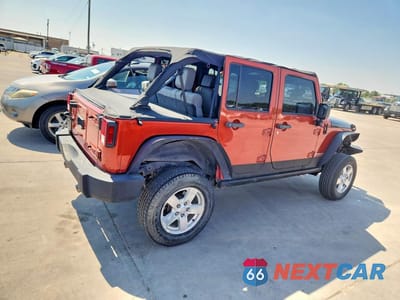 Trzecie zdjęcie samochodu z tyłu: 2009 JEEP WRANGLER UNLIMITED RUBICON VIN:1J4GA69199L769399 - miniatura