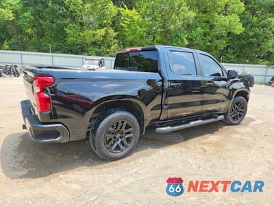 Trzecie zdjęcie samochodu z tyłu: 2023 CHEVROLET SILVERADO K1500 RST VIN:1GCUDEE85PZ274222 - miniatura