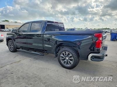 Drugie zdjęcie samochodu z przodu: 2021 CHEVROLET SILVERADO K1500 LT VIN:3GCUYDED5MG285258 - miniatura