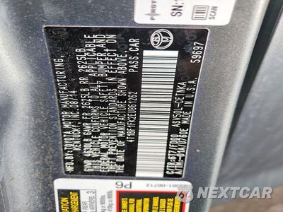Zdjęcie 13 z 13 samochodu: 2014 TOYOTA CAMRY LE VIN:4T1BF1FK2EU861262 - miniatura
