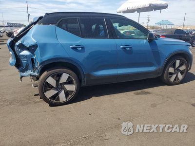 Trzecie zdjęcie samochodu z tyłu: 2024 VOLVO XC40 RECHARGE ULTIMATE VIN:YV4ER3XM3R2309837 - miniatura