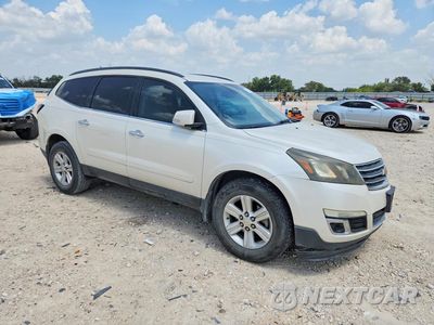 Czwarte zdjęcie samochodu z boku: 2014 CHEVROLET TRAVERSE LT VIN:1GNKRHKDXEJ280340 - miniatura
