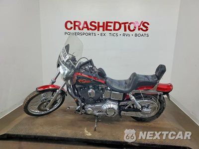 Trzecie zdjęcie samochodu z tyłu: 1998 HARLEY-DAVIDSON FXDWG VIN:1HD1GEL13WY315448 - miniatura