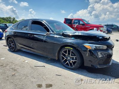 Czwarte zdjęcie samochodu z boku: 2023 HONDA CIVIC SPORT TOURING VIN:19XFL1H85PE007173 - miniatura