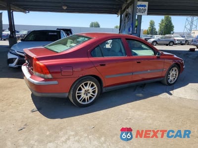 Trzecie zdjęcie samochodu z tyłu: 2004 VOLVO S60 2.5T VIN:YV1RS59V642402655 - miniatura