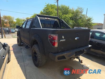 Trzecie zdjęcie samochodu z tyłu: 2013 FORD F150 SUPERCREW VIN:1FTFW1ETXDKD47122 - miniatura