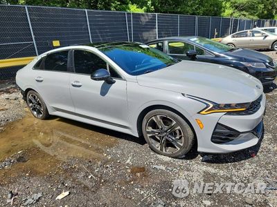 Czwarte zdjęcie samochodu z boku: 2021 KIA K5 GT LINE VIN:5XXG64J22MG081835 - miniatura