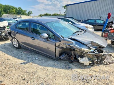 Czwarte zdjęcie samochodu z boku: 2013 HONDA CIVIC LX VIN:19XFB2F5XDE208628 - miniatura