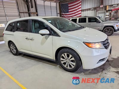 Czwarte zdjęcie samochodu z boku: 2017 HONDA ODYSSEY EXL VIN:5FNRL5H66HB019881 - miniatura