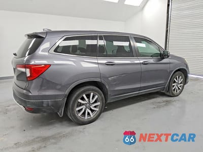 Trzecie zdjęcie samochodu z tyłu: 2020 HONDA PILOT EXL VIN:5FNYF5H51LB011027 - miniatura