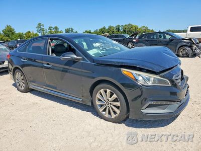 Czwarte zdjęcie samochodu z boku: 2016 HYUNDAI SONATA SPORT VIN:5NPE34AF9GH413216 - miniatura