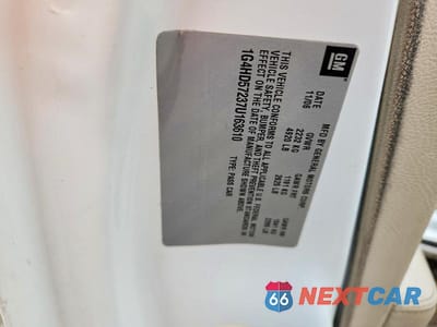Zdjęcie 12 z 12 samochodu: 2007 BUICK LUCERNE CXL VIN:1G4HD57237U163610 - miniatura