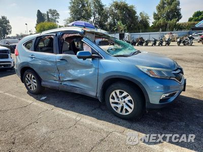 Czwarte zdjęcie samochodu z boku: 2016 HONDA CR-V EXL VIN:2HKRM3H71GH502883 - miniatura