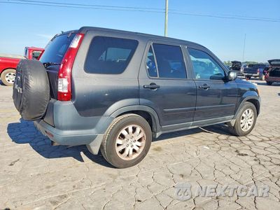 Trzecie zdjęcie samochodu z tyłu: 2006 HONDA CR-V EX VIN:JHLRD68826C018244 - miniatura