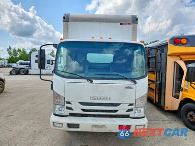 Piąte zdjęcie samochodu w środku: 2018 ISUZU NPR XD BOX TRUCK VIN:JALC4W160J7K01301 - miniatura