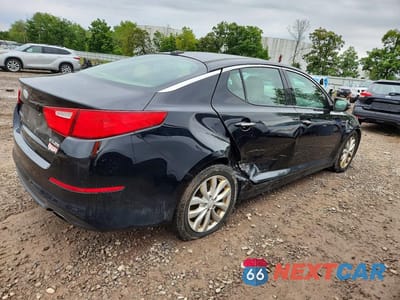 Trzecie zdjęcie samochodu z tyłu: 2014 KIA OPTIMA EX VIN:5XXGN4A71EG261789 - miniatura
