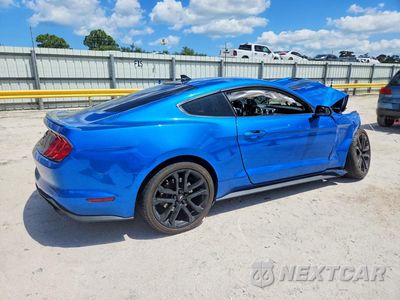 Trzecie zdjęcie samochodu z tyłu: 2021 FORD MUSTANG BASE VIN:1FA6P8TH3M5149958 - miniatura