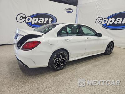 Trzecie zdjęcie samochodu z tyłu: 2021 MERCEDES-BENZ C 300 VIN:W1KWF8DB4MR638827 - miniatura