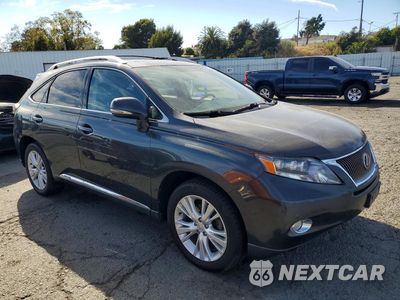Czwarte zdjęcie samochodu z boku: 2010 LEXUS RX 450H VIN:JTJBC1BA9A2407913 - miniatura