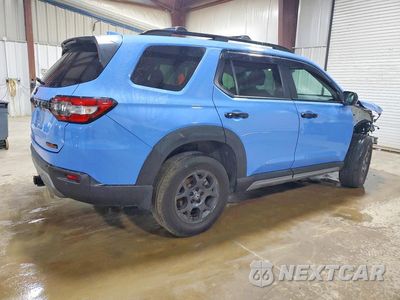 Trzecie zdjęcie samochodu z tyłu: 2023 HONDA PILOT TRAILSPORT VIN:5FNYG1H64PB002116 - miniatura