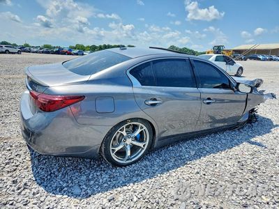 Trzecie zdjęcie samochodu z tyłu: 2018 INFINITI Q50 3.0T SPORT VIN:JN1EV7AR7JM435642 - miniatura