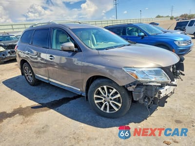 Czwarte zdjęcie samochodu z boku: 2013 NISSAN PATHFINDER S VIN:5N1AR2MN0DC618110 - miniatura
