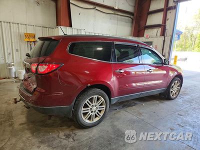 Trzecie zdjęcie samochodu z tyłu: 2015 CHEVROLET TRAVERSE LT VIN:1GNKVGKD4FJ266005 - miniatura