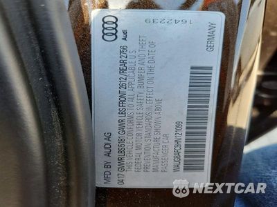 Zdjęcie 12 z 12 samochodu: 2017 AUDI A6 PREMIUM PLUS VIN:WAUG8AFC9HN121099 - miniatura