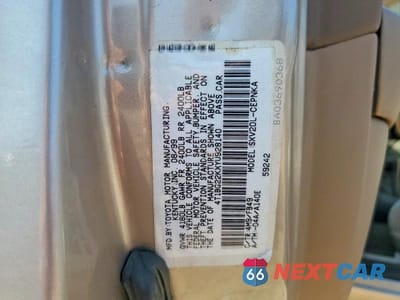 Zdjęcie 13 z 13 samochodu: 2000 TOYOTA CAMRY LE VIN:4T1BG22KXYU928140 - miniatura