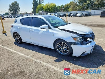 Czwarte zdjęcie samochodu z boku: 2015 LEXUS CT 200 VIN:JTHKD5BH4F2219987 - miniatura
