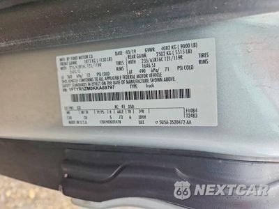 Zdjęcie 13 z 13 samochodu: 2019 FORD TRANSIT T-250 VIN:1FTYR1ZM0KKA69797 - miniatura