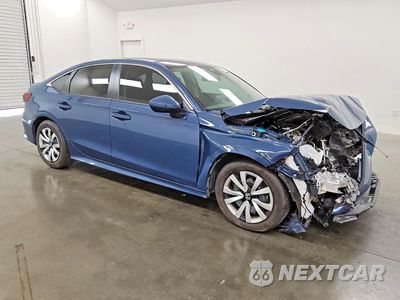 Czwarte zdjęcie samochodu z boku: 2026 HONDA CIVIC LX VIN:2HGFE2F22TH563472 - miniatura