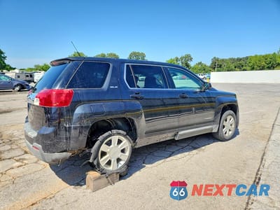 Trzecie zdjęcie samochodu z tyłu: 2012 GMC TERRAIN SLE VIN:2GKALMEK6C6399266 - miniatura