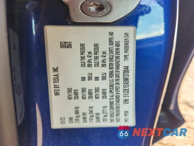 Zdjęcie 12 z 12 samochodu: 2022 TESLA MODEL 3 VIN:5YJ3E1EA5NF370844 - miniatura