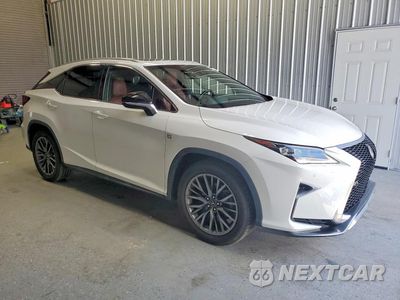 Czwarte zdjęcie samochodu z boku: 2017 LEXUS RX 350 F SPORT VIN:2T2BZMCA6HC104094 - miniatura
