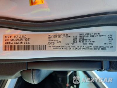 Zdjęcie 13 z 13 samochodu: 2023 JEEP GRAND CHEROKEE L LAREDO VIN:1C4RJKAG0P8730157 - miniatura