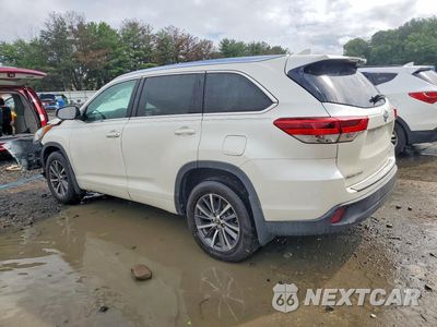 Drugie zdjęcie samochodu z przodu: 2018 TOYOTA HIGHLANDER XLE VIN:5TDJZRFH3JS872991 - miniatura