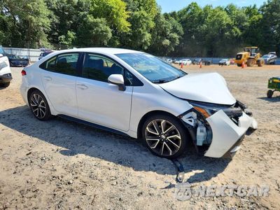 Czwarte zdjęcie samochodu z boku: 2022 TOYOTA COROLLA SE VIN:JTDS4MCE2NJ085131 - miniatura