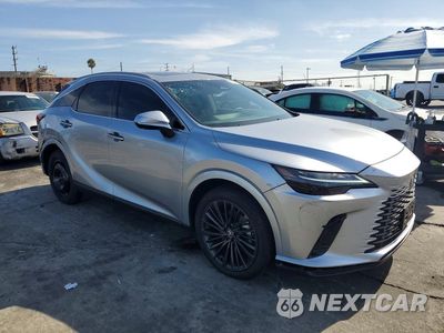 Czwarte zdjęcie samochodu z boku: 2025 LEXUS RX 350H PREMIUM VIN:2T2BBMCA7SC084997 - miniatura