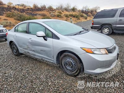 Czwarte zdjęcie samochodu z boku: 2012 HONDA CIVIC LX VIN:JHMFB2F51CS004343 - miniatura