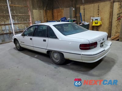 Drugie zdjęcie samochodu z przodu: 1991 CHEVROLET CAPRICE CLASSIC LTZ VIN:1G1BN53E2MW222131 - miniatura