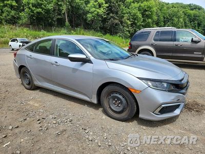 Czwarte zdjęcie samochodu z boku: 2019 HONDA CIVIC LX VIN:2HGFC2F61KH588094 - miniatura